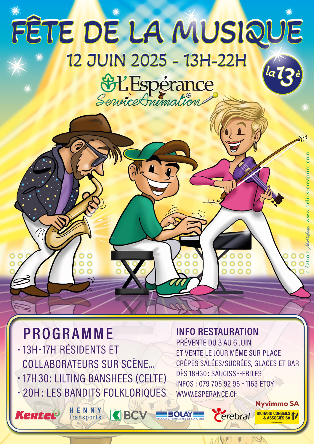 Affiche Fete Musique 2025