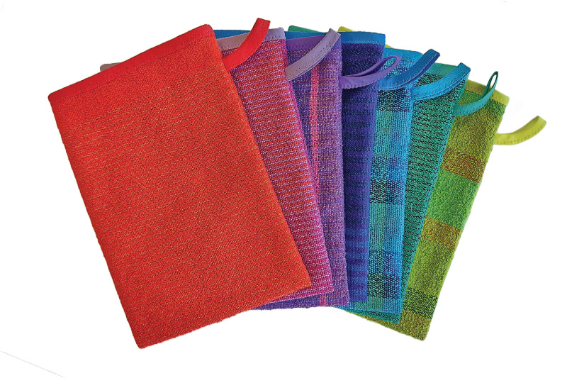 Gants de toilette