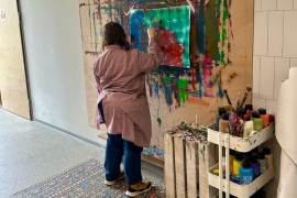 Peinture debout