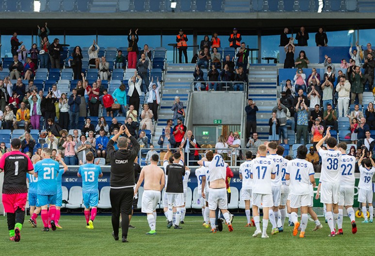 Fin de match à la Tuilière